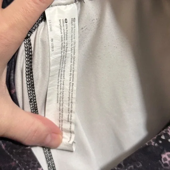 Marika Snake‎ Print High Rise Leggings Athletic Pants Women Size S - Picture 4 of 7